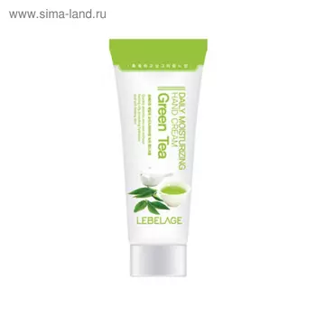 Увлажняющий крем для рук Lebelage с экстрактом зеленого чая, 100 мл