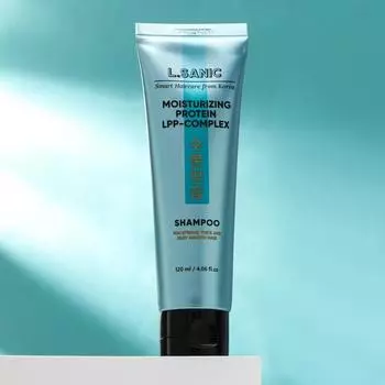 Увлажняющий протеиновый шампунь L.Sanic с LPP комплексом, 120 мл
