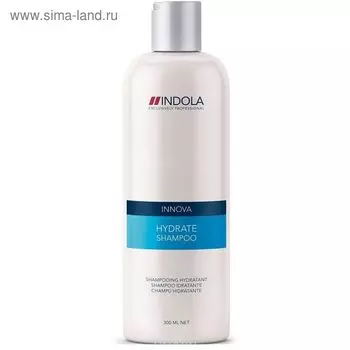 Увлажняющий шампунь для волос Indola Hydrate, 300 мл