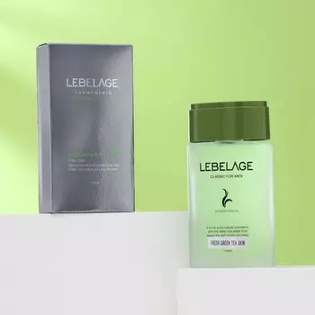 Увлажняющий тонер для мужчин Lebelage for Man, с коллагеном и зелёным чаем, 150 мл
