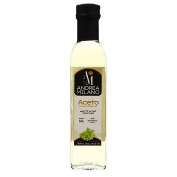 Уксус винный белый "Andrea Milano " 6%, 250 мл Andrea Milano