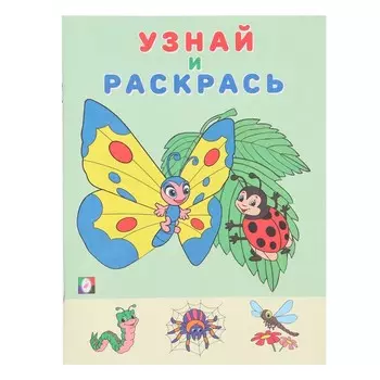 Узнай и раскрась «Бабочка»