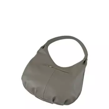 В2211 Сумка мешок, отдел на молнии, цвет серый 22х40х13см