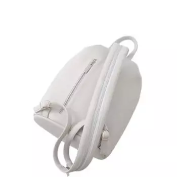 В2398 Рюкзак, отдел на молнии, цвет светло-серый 31х24х14см