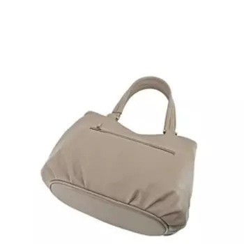 В2416 Сумка мешок, отдел на молнии, цвет темно-бежевый 20х34х16см