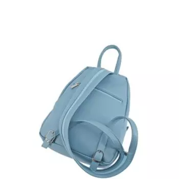 В2545 Рюкзак, отдел на молнии, цвет голубой 30х21х9см