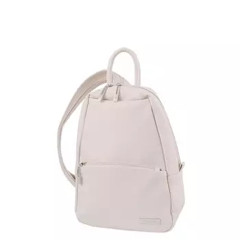 В2545 Рюкзак, отдел на молнии, цвет молочный 30х21х9см