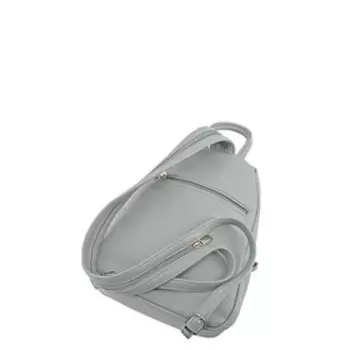 В2545 Рюкзак, отдел на молнии, цвет серый 30х21х9см