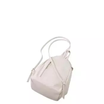 Рюкзак на клапане, цвет серо-бежевый