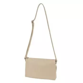 Сумка кросс-боди, отдел на молнии, цвет бежевый 16х26х6см