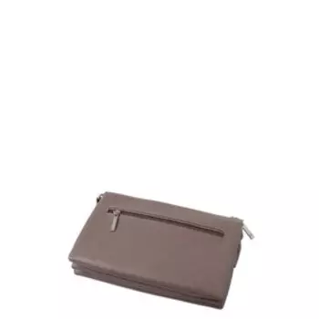 Сумка кросс-боди, отдел на молнии, цвет коричневый 16х26х6см