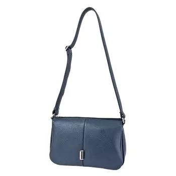 В2663 Сумка кросс-боди, отдел на молнии, цвет синий 20х30х10см