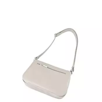 В2663 Сумка кросс-боди, отдел на молнии, цвет жемчужный 20х30х10см