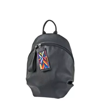 В2685 Рюкзак, отдел на молнии, цвет черный 37х25х10см