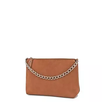 В2693 Сумка кросс-боди, отдел на молнии, цвет рыжий 14х20х6,5см