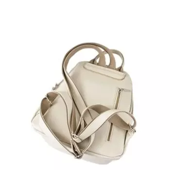 В2728 Рюкзак, отдел на молнии, цвет бежевый 30х24х12см