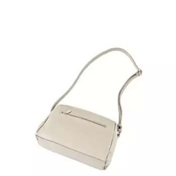 Сумка кросс-боди на молнии, цвет бежевый