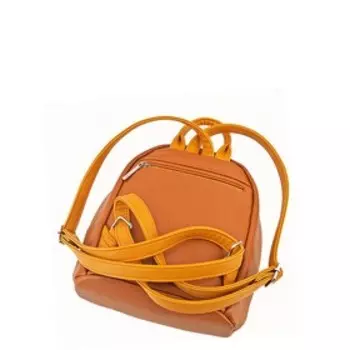 В2740 Рюкзак, отдел на молнии, цвет рыжий 25х22х10см