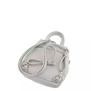 В2746 Сумка-рюкзак, отдел на молнии, цвет серый 27х18х10см