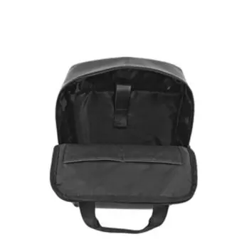 В2750 Рюкзак, отдел на молнии, цвет черный 35х27х13см