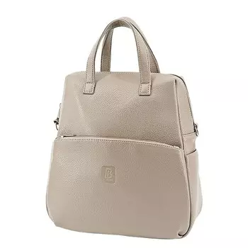 В2753 Сумка-рюкзак, отдел на молнии, цвет бежевый 30х27х11см