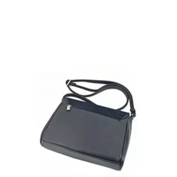 В2759 Сумка мессенджер, отдел на клапане, цвет темно-синий 21х26х7см