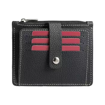 V-04-25 Футляр для пропуска V-42,черный каскад матовый - 25