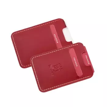 V-149-135 Визитница V-19,красный гладкий - 135