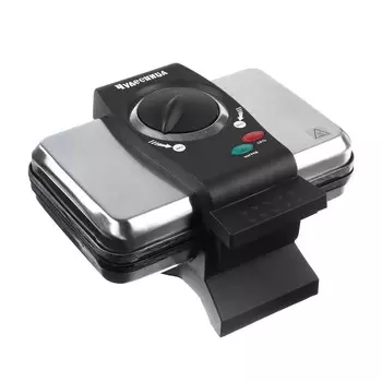 Вафельница электрическая "Чудесница" ЭВ-2Ч, 1000 Вт, орешки, тефлоновое покрытие, чёрная