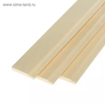 Вагонка срощенная для бани «Добропаровъ», осина, сорт А, 22008716 мм, 1.91 м