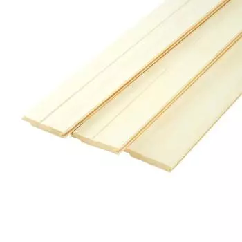 Вагонка сращённая для бани «Добропаровъ», осина, сорт А, 27008716 мм, 1.91 м