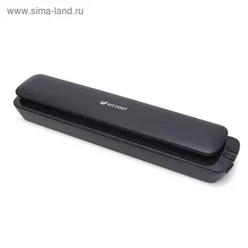 Вакуумный упаковщик Kitfort KT-1503-2, 90 Вт, 4 л/мин, пакеты, чёрный