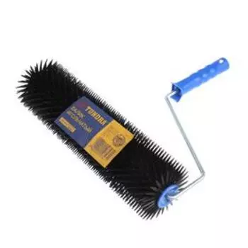 Валик игольчатый ТУНДРА, 400 мм, высота иглы 28 мм