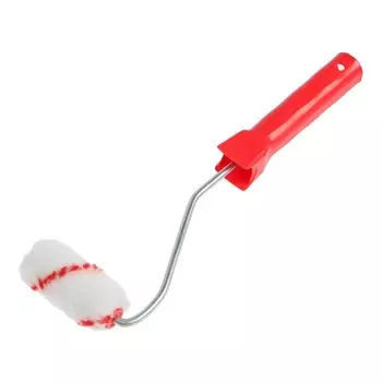 Валик ЛОМ, полиамид, 75 мм, рукоятка d=6 мм, D=16 мм, ворс 10 мм, 2 запасных ролика