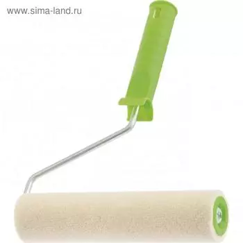 Валик "Сибртех" 80135, "ВЕЛЮР", с ручкой, 240 мм, ворс 5 мм, D 36 мм, D ручки - 6 мм