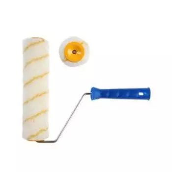 Валик ТУНДРА, полиамид, 240 мм, рукоятка d=6 мм, D=42 мм, 12 мм