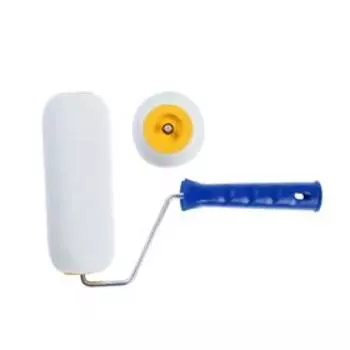 Валик ТУНДРА, поролон, 180 мм, рукоятка d=6 мм, D=42 мм