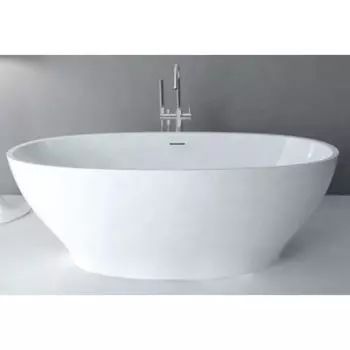 Ванна акриловая ABBER AB9207, 165х80х60 см, глубина 450 мм, белая