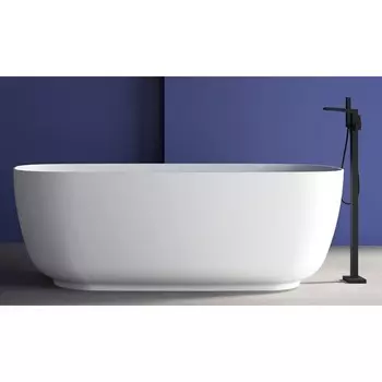 Ванна акриловая ABBER AB9260, 170х75х60 см, глубина 456 мм, белая
