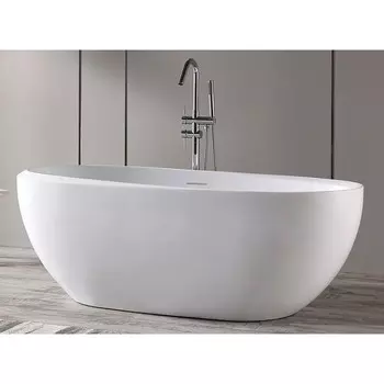 Ванна акриловая ABBER AB9285, 170х80х60 см, глубина 456 мм, белая