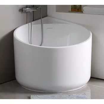 Ванна акриловая ABBER AB9305, 95х95х76 см, глубина 445 мм, белая
