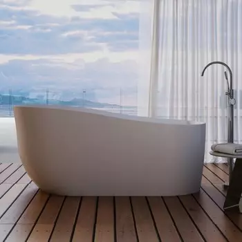 Ванна акриловая ABBER AB9491-1.7, 170х78х75 см, белая