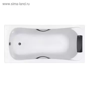 Ванна акриловая Roca BeCool 180x80, прямоугольная, белая