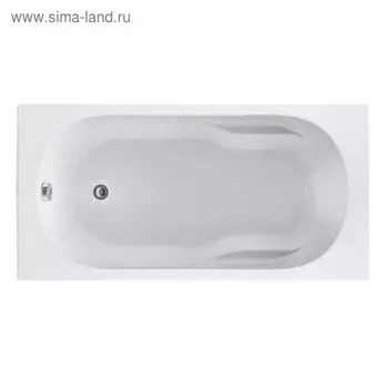 Ванна акриловая Roca Genova-N 150 x 75 см, прямоугольная, цвет белый