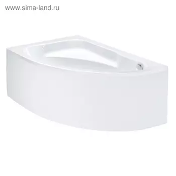 Ванна акриловая Roca Welna 160 x 100 см, левая, асимметричная, цвет белый