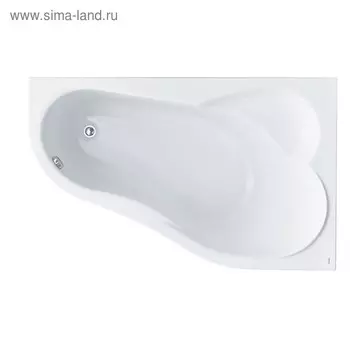 Ванна акриловая Santek «Ибица» XL 160x100 см, асимметричная правая, белая