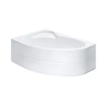 Ванна акриловая Santek «Эдера» 170х100 см, асимметричная левая, белая