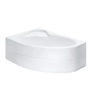 Ванна акриловая Santek «Эдера» 170х110 см, асимметричная левая, белая