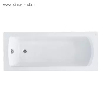 Ванна акриловая Santek «Монако» 160х70 см, прямоугольная, белая
