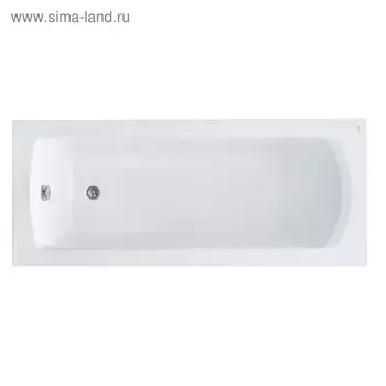 Ванна акриловая Santek «Монако» 170х70 см, прямоугольная, белая